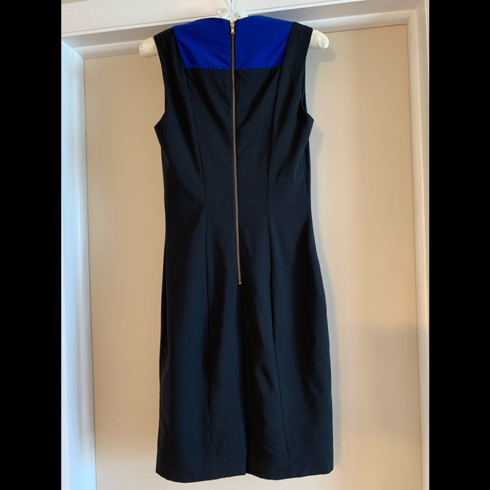 Rachel Roy Blue/Black Colorblock Dress - Picture 12 of 12